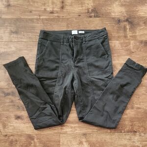 Gray Stretch Pants